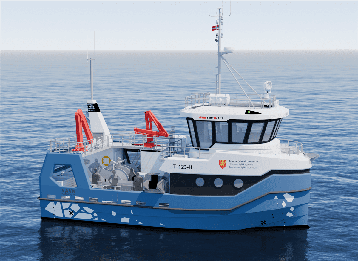 Polarkonsult assists in the procurement of its second training vessel valued at NOK 50.5 million for Troms County Municipality
